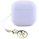 Wireless TWS in-ear headphones Guess Glossy Effect Printed Classic Logo & Charm lavender