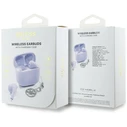 Wireless TWS in-ear headphones Guess Glossy Effect Printed Classic Logo & Charm lavender