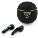Wireless TWS in-ear headphones Guess Gold Line Triangle black