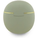 Wireless TWS in-ear headphones Guess Gold Line Triangle khaki