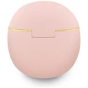 Wireless TWS in-ear headphones Guess Gold Line Triangle pink