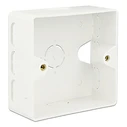 Οπίσθιο κουτί DeLOCK για Keystone πρίζα τοίχου 86128, λευκό