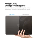 Spigen AirSkin Apple MacBook Air 13 (M2/M3/M4/M5) Frost Black