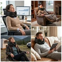Tech-Protect ComfortRest Travel Neck Pillow Black