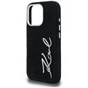 Karl Lagerfeld FW Jeans Signature Logo Apple iPhone 16 Pro black