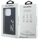 Karl Lagerfeld FW Jeans Signature Logo Apple iPhone 16 Pro Max black
