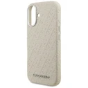 Karl Lagerfeld FW Stamped Karl MagSafe Apple iPhone 16 beige