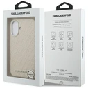 Karl Lagerfeld FW Stamped Karl MagSafe Apple iPhone 16 beige