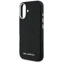 Karl Lagerfeld FW Stamped Karl MagSafe Apple iPhone 16 black