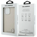 Karl Lagerfeld FW Stamped Karl MagSafe Apple iPhone 16 Pro Max beige