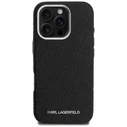 Karl Lagerfeld FW Stamped Karl MagSafe Apple iPhone 16 Pro Max black