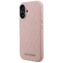Karl Lagerfeld FW Stamped Karl MagSafe Apple iPhone 16 pink