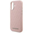 Karl Lagerfeld FW Stamped Karl MagSafe Apple iPhone 16 pink