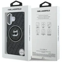 Karl Lagerfeld IML Choupette Head Logo MagSafe Apple iPhone 16 black