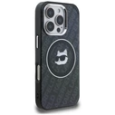 Karl Lagerfeld IML Choupette Head Logo MagSafe Apple iPhone 16 Pro black