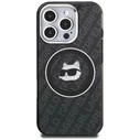 Karl Lagerfeld IML Choupette Head Logo MagSafe Apple iPhone 16 Pro Max black