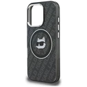 Karl Lagerfeld IML Choupette Head Logo MagSafe Apple iPhone 16 Pro Max black