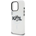Karl Lagerfeld IML Choupette Sketch Logo MagSafe Apple iPhone 16 Pro Max clear