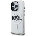 Karl Lagerfeld IML Choupette Sketch Logo MagSafe Apple iPhone 16 Pro clear