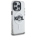 Karl Lagerfeld IML Choupette Sketch Logo MagSafe Apple iPhone 16 Pro clear