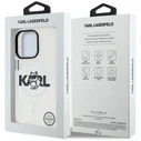 Karl Lagerfeld IML Choupette Sketch Logo MagSafe Apple iPhone 16 Pro clear