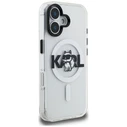 Karl Lagerfeld IML Choupette Sketch Logo MagSafe Apple iPhone 16 clear