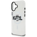 Karl Lagerfeld IML Choupette Sketch Logo MagSafe Apple iPhone 16 clear