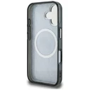 Karl Lagerfeld IML Glitter Karl & Choupette Heads Logo MagSafe Apple iPhone 16 black