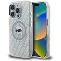 Karl Lagerfeld IML Karl Head Logo MagSafe Apple iPhone 16 Pro Max grey