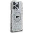 Karl Lagerfeld IML Karl Head Logo MagSafe Apple iPhone 16 Pro Max grey