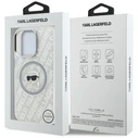 Karl Lagerfeld IML Karl Head Logo MagSafe Apple iPhone 16 Pro Max grey