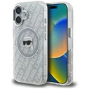 Karl Lagerfeld IML Karl Head Logo MagSafe Apple iPhone 16 grey