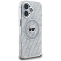 Karl Lagerfeld IML Karl Head Logo MagSafe Apple iPhone 16 grey