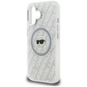 Karl Lagerfeld IML Karl Head Logo MagSafe Apple iPhone 16 grey