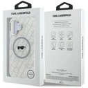 Karl Lagerfeld IML Karl Head Logo MagSafe Apple iPhone 16 grey