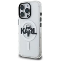 Karl Lagerfeld IML Karl Sketch Logo MagSafe Apple iPhone 16 Pro clear