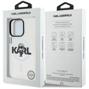 Karl Lagerfeld IML Karl Sketch Logo MagSafe Apple iPhone 16 Pro clear