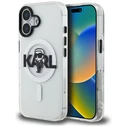 Karl Lagerfeld IML Karl Sketch Logo MagSafe Apple iPhone 16 clear