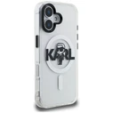 Karl Lagerfeld IML Karl Sketch Logo MagSafe Apple iPhone 16 clear