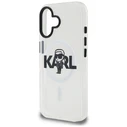 Karl Lagerfeld IML Karl Sketch Logo MagSafe Apple iPhone 16 clear