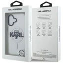 Karl Lagerfeld IML Karl Sketch Logo MagSafe Apple iPhone 16 clear