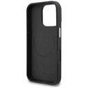 Karl Lagerfeld Initial & Metal Logo MagSafe Apple iPhone 16 Pro black