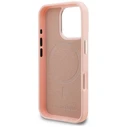 Karl Lagerfeld Initial & Metal Logo MagSafe Apple iPhone 16 Pro Max pink