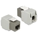 Keystone Delock Module RJ45 86342, CAT 6 Utp, Γκρι