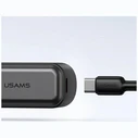 USAMS Ice-Cooling Digital High-Speed 2000mAh Handheld Cooling Fan White