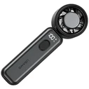 USAMS Ice-Cooling Digital High-Speed 2000mAh Handheld Cooling Fan Black