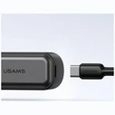 USAMS Ice-Cooling Digital High-Speed 2000mAh Handheld Cooling Fan Black