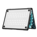 Tech-Protect Velar Apple MacBook Air 13 M2-M5 2023-2026 Black/matte Clear