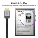 Tech-Protect Ultraboost Cable HDMI 2.1 4k 120Hz, 8K60Hz 200cm Black
