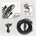 Καλώδιο USB Axagon ADR-215B USB 2.0 A-M -> B-M act 15m cabl